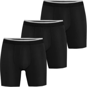 3 Adet Uzun Likralı Erkek Boxer 1004