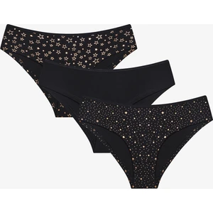 Shinny Stars 3lü Çok Renkli Hister Külot