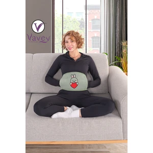 Özel Gün Kemeri Bel-Diz-Omuz-Boyun Ağrılarılarına Son Termojel Hediyeli Kemer Tavşan Yeşil Renk