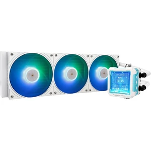 Frozen Warframe Pro 360 White Argb 360MM Intel-Amd Uyumlu Beyaz Işlemci Sıvı Soğutucu