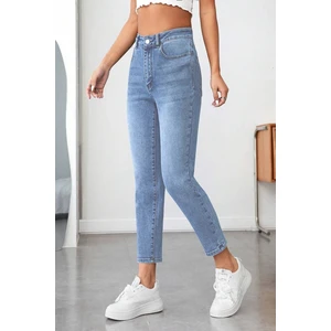 CEDY DENIM Kadın Yüksek Bel Soho Boyfriend Jean C599