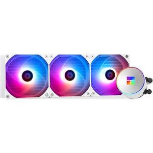Frozen Magic 360 White ARGB V2 360mm Intel-AMD Uyumlu Beyaz İşlemci Sıvı Soğutucu