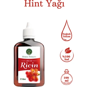 Herbal Therapy Ricin Hint Yağı 100 ml