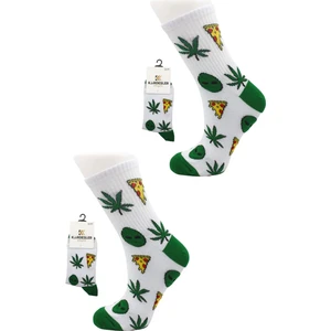 Kardeşler Çorap Unisex Desenli Renkli Çorap 2'li Paket