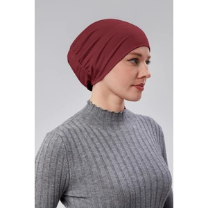 Sonbahar Moda Kadın Tesettür Hazır Pratik Geçmeli Bone Lastikli Kaymaz