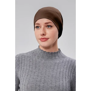 Sonbahar Moda Kadın Tesettür Hazır Pratik Geçmeli Bone Lastikli Kaymaz