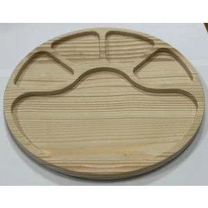 Ahşap Ladin Kanyon Sunum/çerez Tabağı