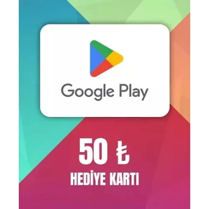 Google Play kodu 50 TL