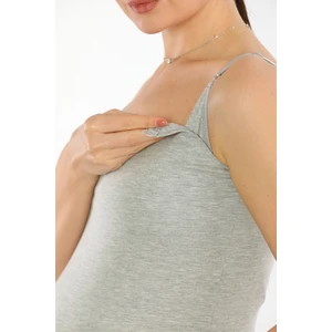 Meghan L.A Hamile&lohusa Emzirme Atleti Pamuk Likralı Kumaş