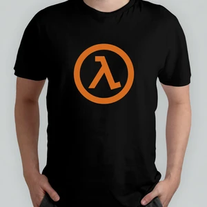 Half Life  Pamuklu Bisiklet Yaka T-Shirt Model 1