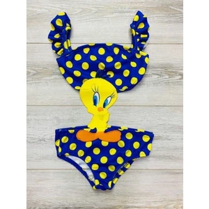 Asel Kids Tweety Karakterli Kız Çoçuk Mayokini