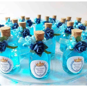 25 Adet Hediyelik Kolonya Şişesi, Nikah Şekeri, Bebek Şekeri