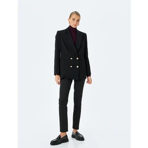 Slim Fit Cepli Cigarette Kumaş Pantolon