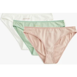 Pamuklu 3'lü Brief Külot Paketi