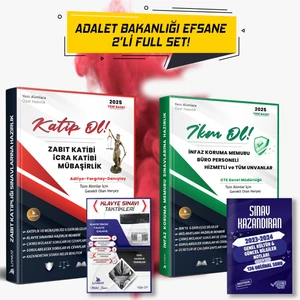 4’lü Sınav Seti Ikm Ol ve Katip Ol- 2025 Alımları Için Özel Kaynak