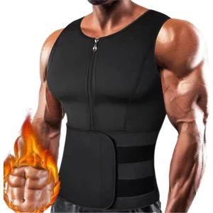 Vücut Şekillendirici Termoform Yelek Terleme Bel Sırt Karın Spor Korsesi Fermuarlı Sauna Yelek M-L-XL Beden uyumlu
