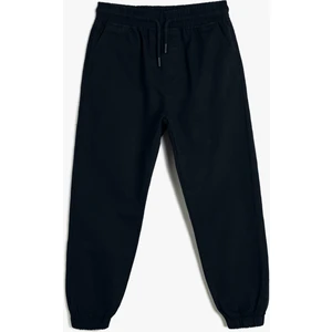 Jogger Pantolon Cepli Pamuklu Beli Lastikli