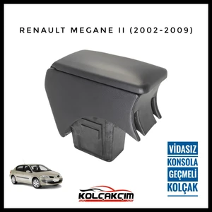 Renault Megane II Vidasız Konsola Geçmeli Kolçak