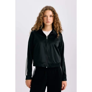 Oversize Geniş Kalıp Cepli Fermuarlı Spor Hırka E1803AX24WN