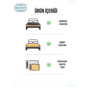 Eymen Tek Kişilik Araba Desen Lastikli Nevresim Takımı