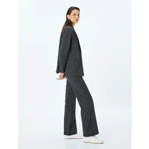 Düz Paça Kumaş Pantolon