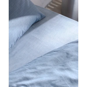 Madame Coco Odette Family Size %100 Pamuk Ranforce Baskılı Nevresim Takımı - Koyu Mavi