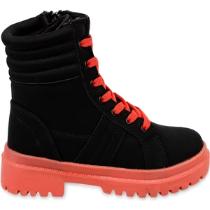 285 Siyah Içi Kürklü Kız Çocuk Bot