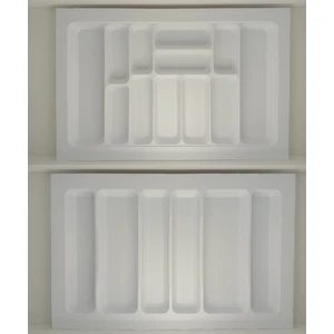 75X49 Cm. Beyaz Kaşıklık ve Kepçelik 2'li Set (69X41 Cm'e Kadar Kesilebilir)