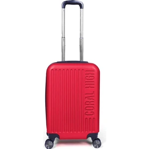 Coral High Abs Kırmızı Küçük Boy Valiz 16446