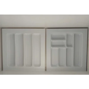 44X49 Cm. Beyaz Kaşıklık ve Kepçelik 2'li Set (40X41 Cm'e Kadar Kesilebilir)