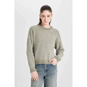 Regular Fit Bisiklet Yaka Triko Kazak C6227AX24CW