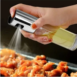 Sprey Cam Şişe Zeytinyağı, Sirke, Yağ Püskürtücü Yağdanlık 100 ml
