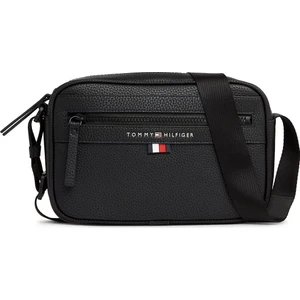Tommy Hilfiger Erkek Çapraz Çanta-Siyah