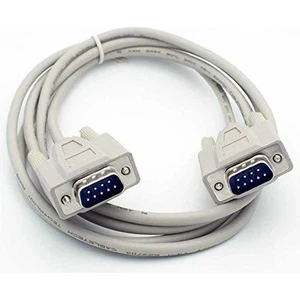 Db9 1.5 Metre 9 Pin Seri RS232 Com Port Erkek Erkek Kablo