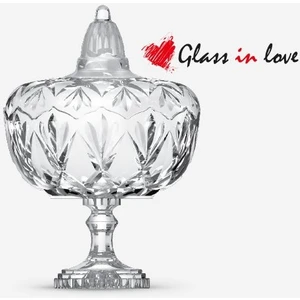 Glass In Love Cam Ayaklı Şekerlik 650 ml