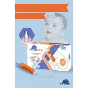 Nazal Burun Aspiratörü +2 Adet Aspiratör Yedek Uç Bebek Burun Temizleyici Otribebe Bruno Baby Uyumlu