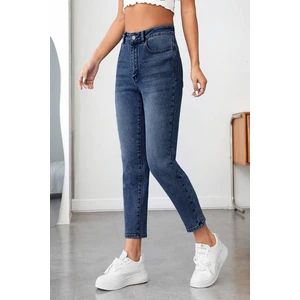 CEDY DENIM Kadın Yüksek Bel Soho Boyfriend Jean C599