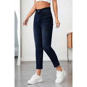 CEDY DENIM Kadın Yüksek Bel Soho Boyfriend Jean C599