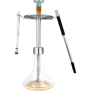 E24 Big Boss Pro x 4 - Çelik Seri Çelik Nargile Takımı