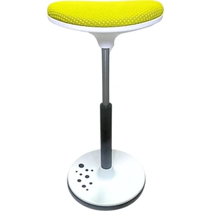 Creo Mobili Mimarlık Öğrencisine Uygun Proje Taburesi - 53–76 cm Yükseklik, Taş. kap. 100kg, Sarı - Creo