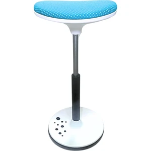 Creo Mobili Liseli Öğrenciler İçin Dinamik Tabure, Yükseklik Ayarlı - 53–76 cm Yük, Taş. kap. 100kg, Mavi - Creo