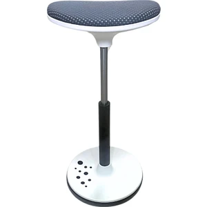 Creo Mobili Ev ve Ofis Kullanıma Uygun Yüksek Bar Taburesi - 53–76 cm Yükseklik, Taş. kap. 100kg, Antrasit - Creo