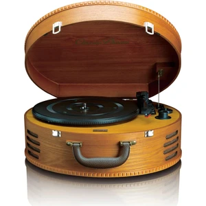 Lenco Classic Phono TT-34 Dahili Hoparlörlü Ahşap Pikap Plak Çalar