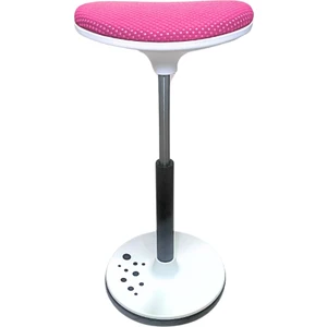 Creo Mobili Üniversiteli İçin Denge Taburesi, Esnek Yapı - 53–76 cm Yükseklik, Taş. kap. 100kg, Fuşya - Creo