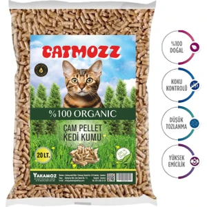 Eco Organik Çam Peleti Kedi Kumu 20 Lt Orijinal Gramaj