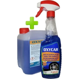 Oxycar Demirtozu Temizleyici Konsantre  2,5 kg +500ML Fısfıs Jant+Kaporta