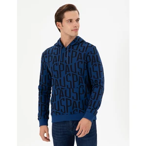 U.S. Polo Assn. Erkek Indigo Sweatshirt 50293445-VR028