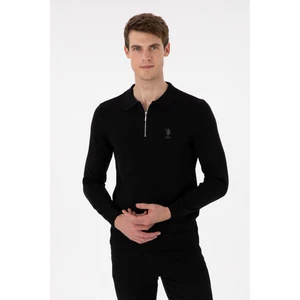 U.S. Polo Assn. Erkek Siyah Kazak /Triko 50297066-VR046
