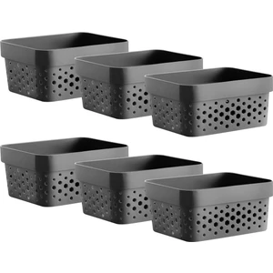 Nandy Home 6 Parça 1,4ltçok Amaçlı Düzenleyici Penta Köşeli Sepet