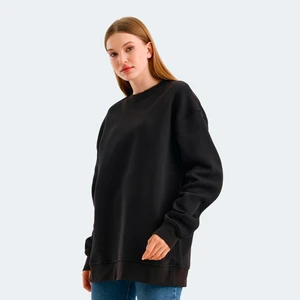 VADIM Kadın Oversize Sweatshirt Siyah